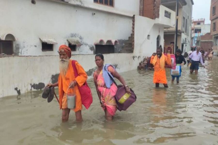 CM Yogi serious about waterlogging in Ayodhya, gave instructions